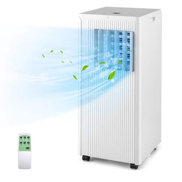 10000 BTU 4-in-1 Portable Air Conditioner Standing Air Cooler w/ Fan & Dehumidifier