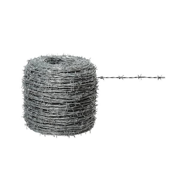 Wire Type With Ridges IRONRIDGE 4 PT - 1320 ft. Barbed Wire 5 in. Spacing 15.5 CL 3 Barbed ...