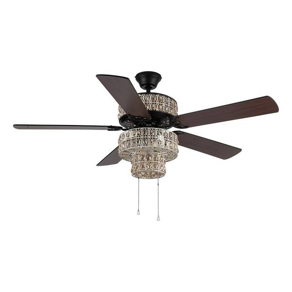 laure crystal ceiling fan