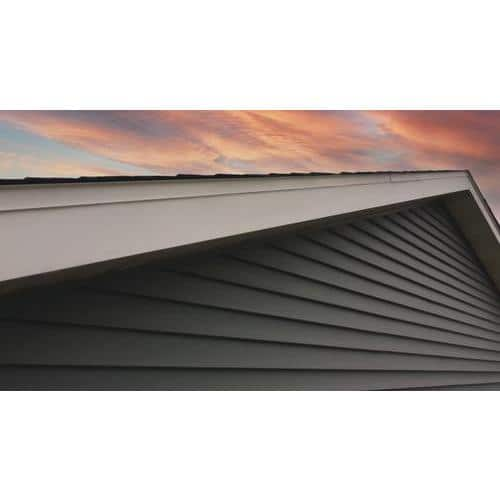 Metal Sales 2 in. x 10.5 ft. Steel J-Channel White Drip Edge Flashing  HD4227430 - The Home Depot