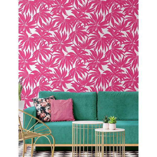 neon pink and white wallpaper
