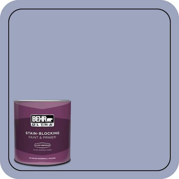 BEHR ULTRA 1 qt. #620D-4 Veranda Iris Extra Durable Eggshell Enamel Interior Paint & Primer