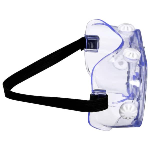 3M - Clear Chemical Splash and Impact Resistant Safety Goggles