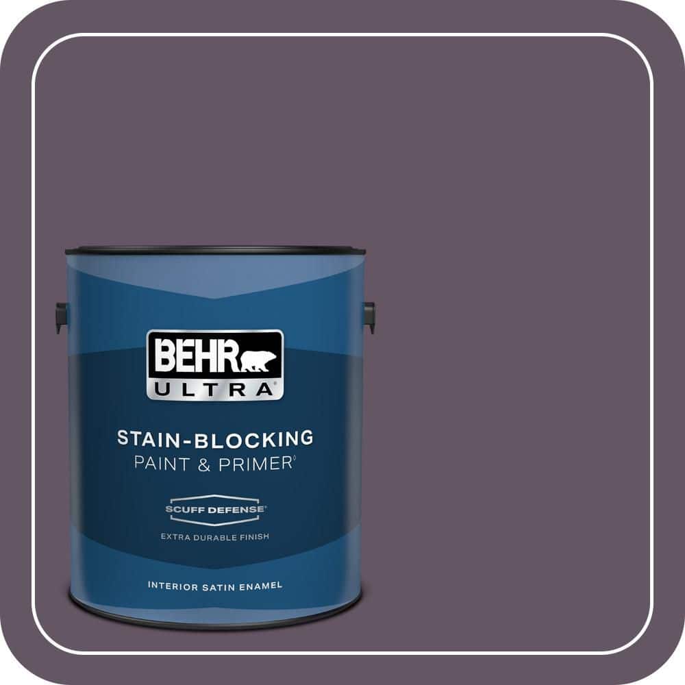1 gal. Home Decorators Collection #HDC-CL-03 Grand Grape Extra Durable Satin Enamel Interior Paint & Primer price history on PriceWatchPro