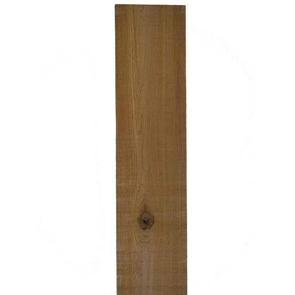 Unbranded 1 in. x 8 in. x 10 ft. Knotty Cedar Channel Siding Board
