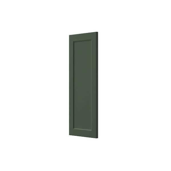 Hampton Bay Designer Series Melvern 12 in. W x 0.75 in. D x 30 in. H Base Cabinet End Panel in Forest