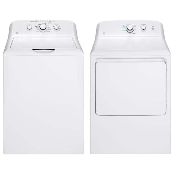 4.0 cu. ft. Top Load Washer with Stainless Steel Basket and 6.2 cu. ft. Dryer Set