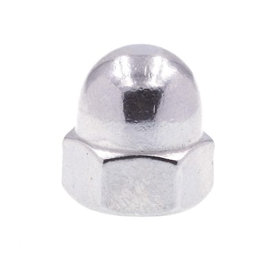 M5 x 0.8 Acorn Hex Cap Nut Grade A2 18-8 Stainless Steel Qty 100