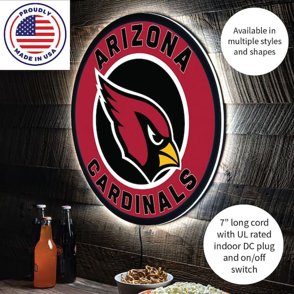 Official Arizona Cardinals Wall Decor Home & Office Wall Sign