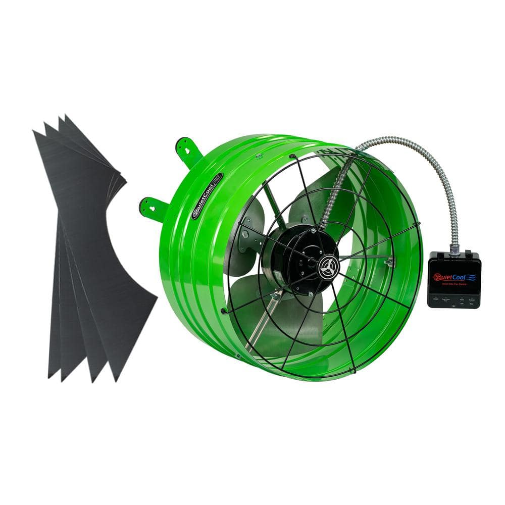 QuietCool Green Smart Attic Fan with App Control