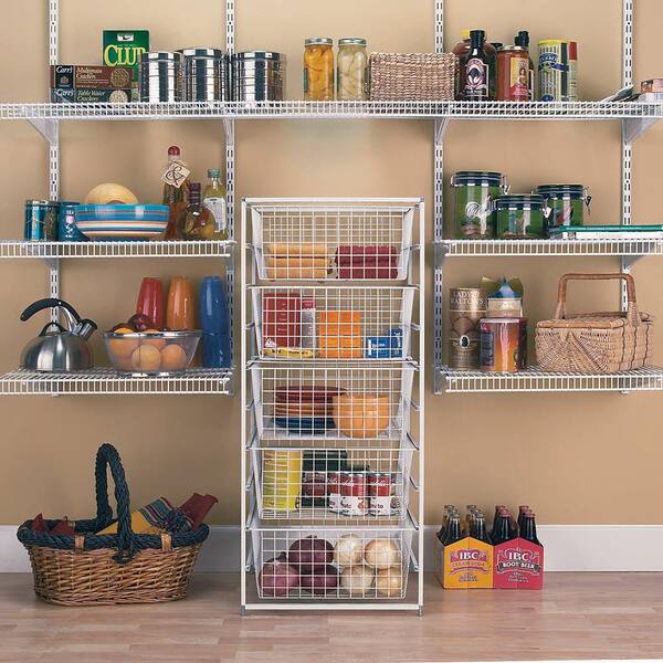 wire basket drawers