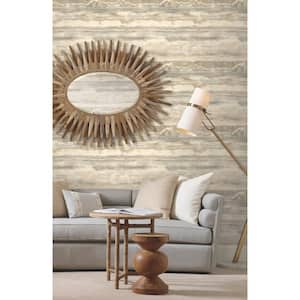 Sand High Tide Unpasted Paper Matte Wallpaper, 27 in. by 27 ft.