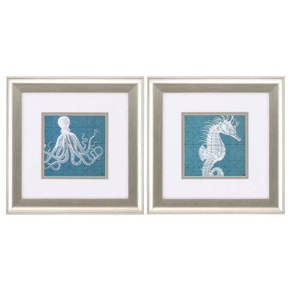 HomeRoots Victoria Brushed Silver Gallery Frame (Set of 2)