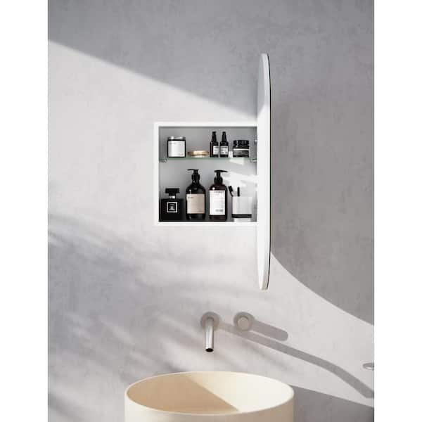 Dropship 36x26 Inch Aluminum Bathroom Medicine Cabinet, Adjustable Glass  Shelves, Waterproof And Rust-Resist, Recess Or Surface Mount Installation  to Sell Online at a Lower Price