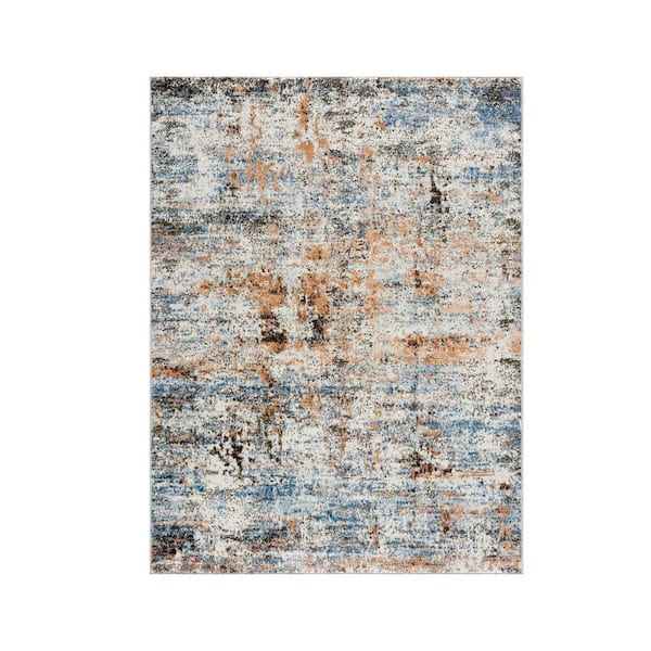 Amelia Multi 5 ft. x 7 ft. Abstract Area Rug