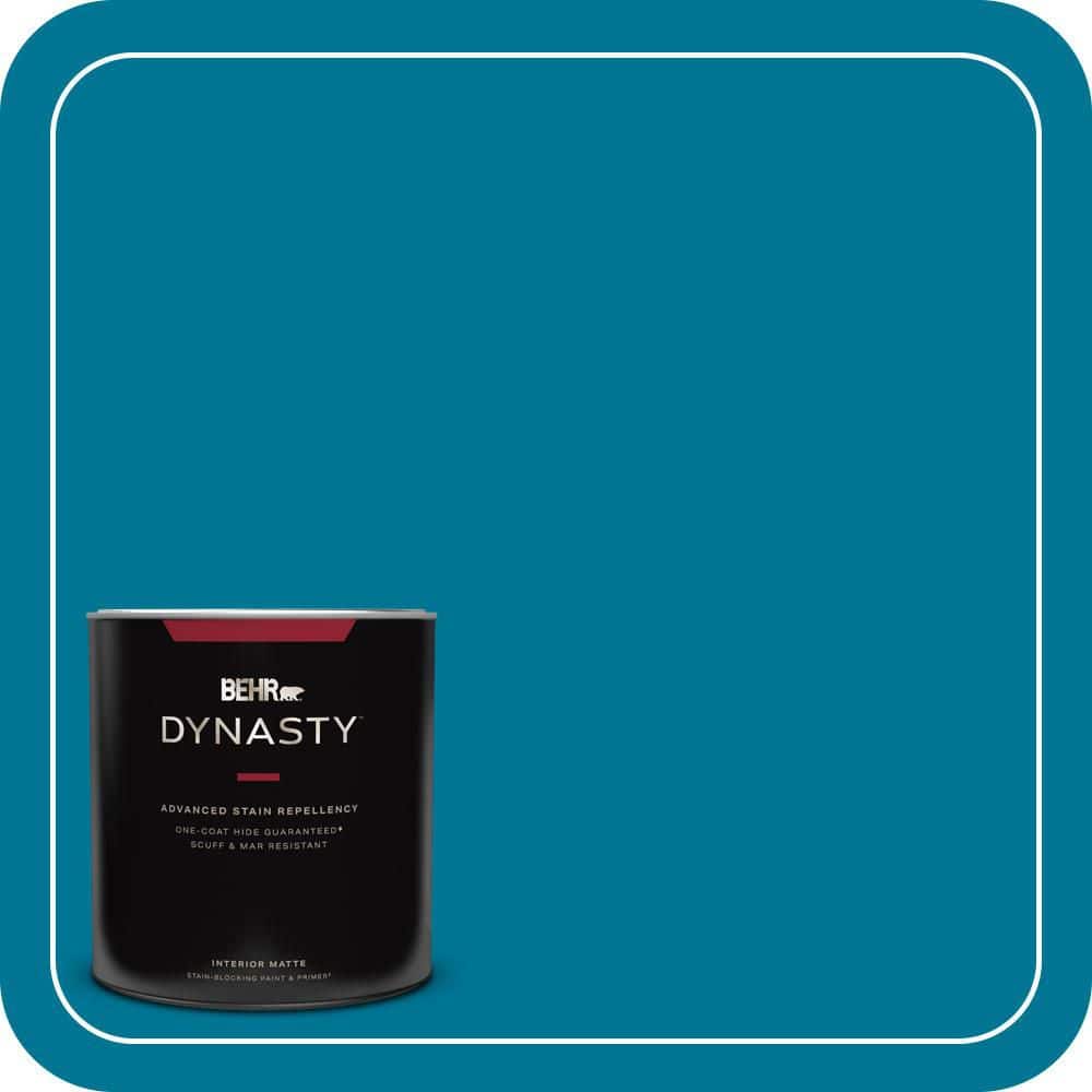 1 qt. #S-G-520 Blue Luxury Matte Interior Stain-Blocking Paint & Primer price history on PriceWatchPro