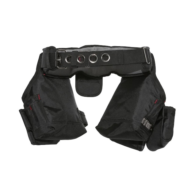 Husky 10-Pocket Black Contractor's Tool Belt