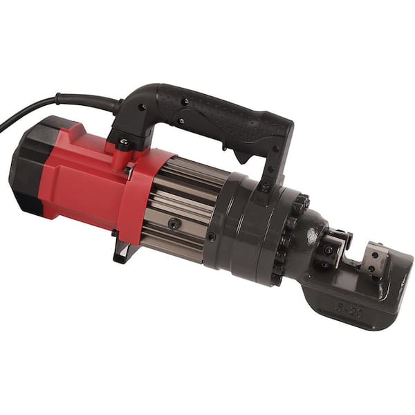 Hydraulic Electric Rebar Cutter 1050-Watts 110-Volt Cuts Up to 3/4 in. 4-20mm Rebar with Portable Metal Storage Box