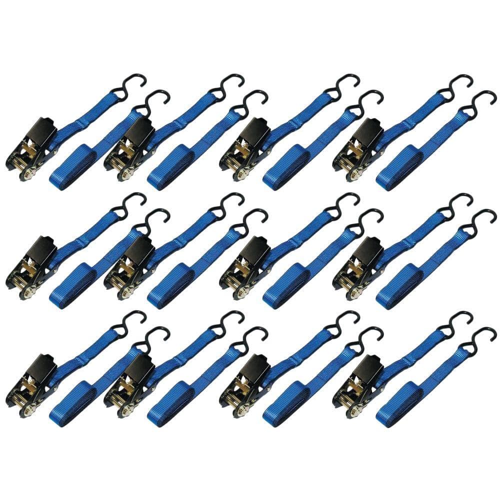 Ready Pack 1 in. x 6 ft. Ratchet Tie-Down Strap with 900 lbs./S-Hook (12 per Box) price history on PriceWatchPro