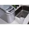 Magic Chef 27 Lb Portable Countertop Ice Maker Stainless Steel - Office  Depot