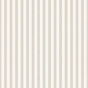 Small Stripe Beige Matte Finish EcoDeco Material Non-Pasted Wallpaper Roll