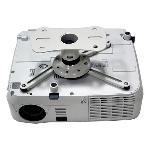 Kanto P101w Low Profile Universal Projector Ceiling Mount White P101w The Home Depot