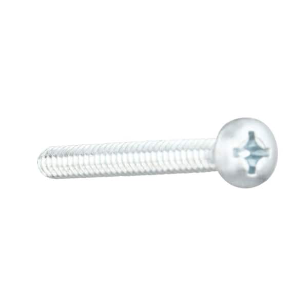 #12 x 2-1/2 in. Zinc Plated Phillips Pan Head Sheet Metal Screw (2-Pack)