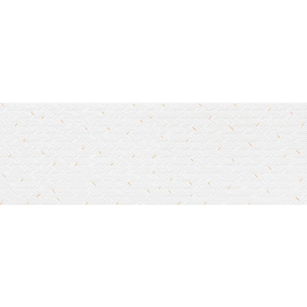 Soluna White Metallic 12 in. x 36 in. Ceramic Wall Tile (5.81 sq. ft./case)