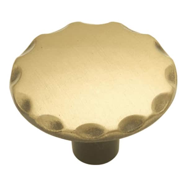 Cavalier 1-1/8 in. Antique Brass Cabinet Knob