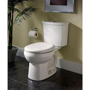 H2Option Tall Height 2-piece 0.92/1.28 GPF Dual Flush Elongated Toilet in Bone