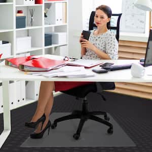 Advantagemat Plus APET 36 in. x 48 in. Chair Mat Rectangular for Low/Standard Pile Carpets