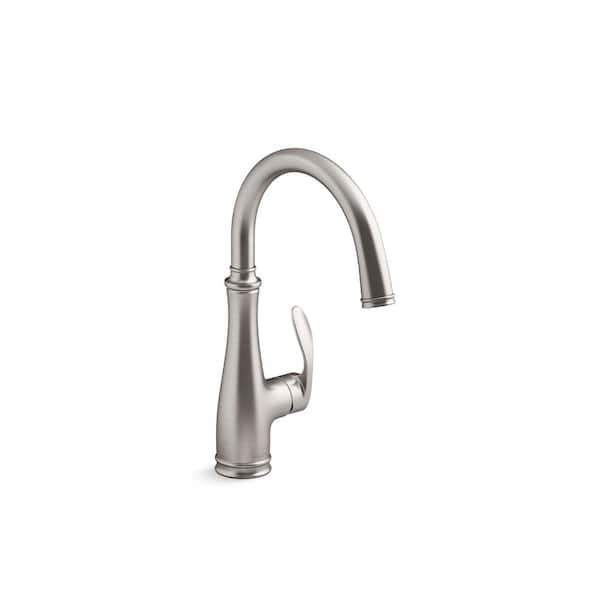 KOHLER Bellera 1.5 GPM Swing Spout Bar Sink Faucet in Vibrant Stainless