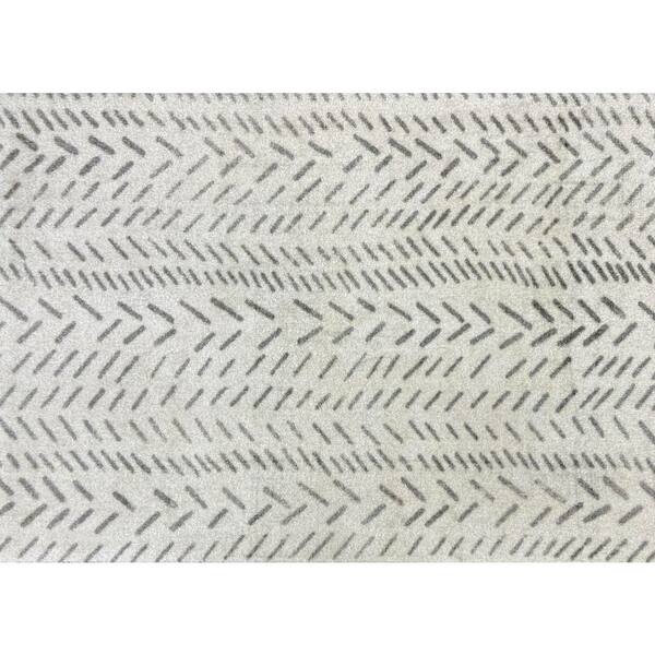 Serengeti Washable Floor Mat Sand Taupe 2 ft. 3 in. x 1 ft. 5 in. Small Mat Area Rug