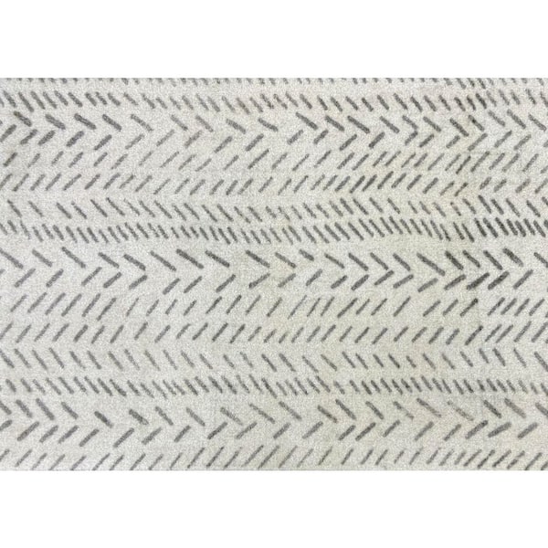 Serengeti Washable Floor Mat Sand Taupe 2 ft. 3 in. x 1 ft. 5 in. Small Mat Area Rug