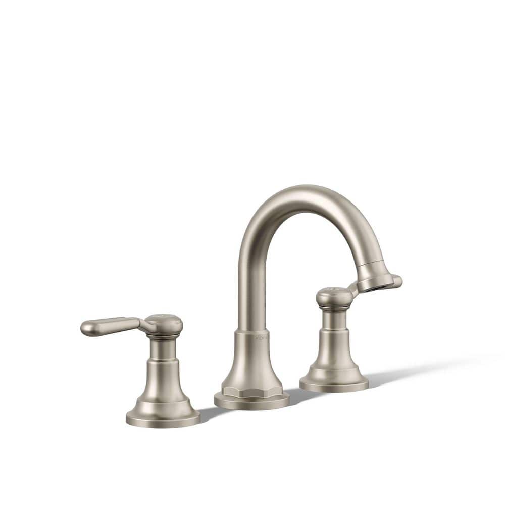 KOHLER Worth 8 in. Widespread 2-Handle Bathroom Faucet in Vibrant