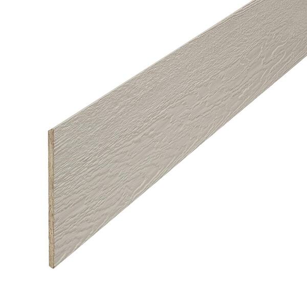 DIAMOND KOTE 8 in. x 16 ft. Glacier Fog Woodgrain Composite Prefinished Lap Siding (4Pack