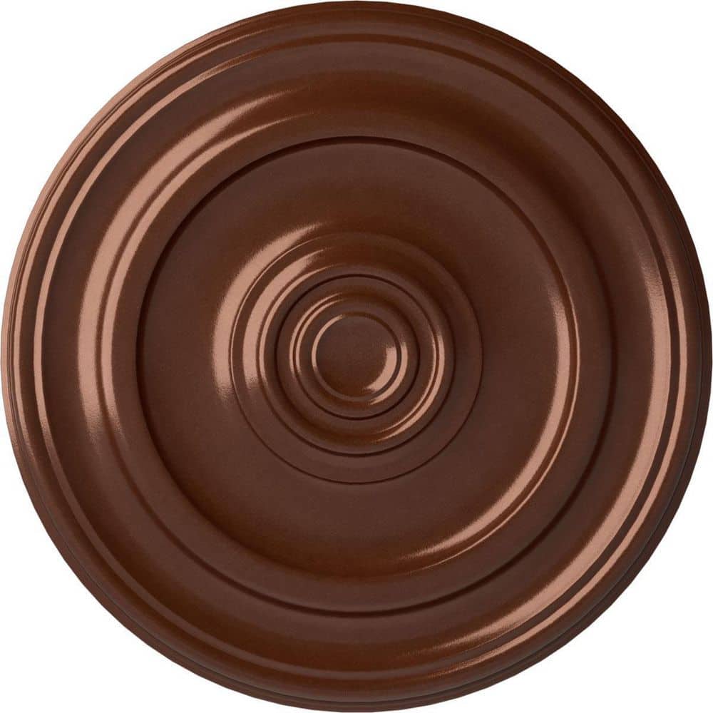 1-3/4 in. x 23-5/8 in. x 23-5/8 in. Polyurethane Kepler Traditional Ceiling Moulding, Copper Penny price history on PriceWatchPro