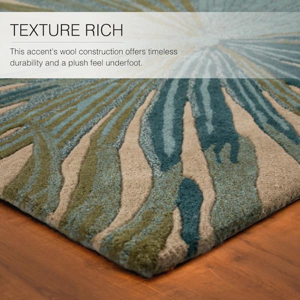 Fog 5 ft. x 8 ft. Novelty Area Rug