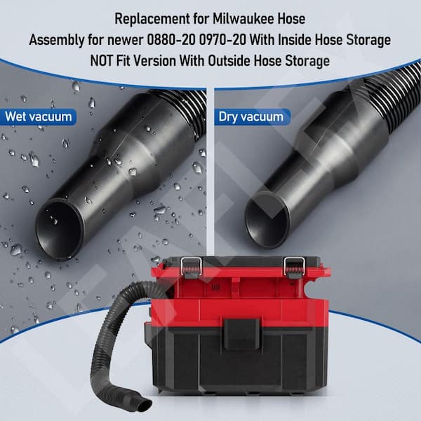 ポケットサイズパイプ LAIFUCAM Vacuum Hose Assembly for Milwaukee M18 Vacuum 0970-20