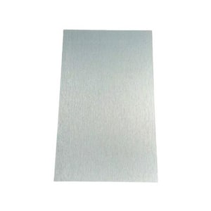 106 in. x 23.6 in. x 0.3 in. Metallic Look Wall Panel Board in Hairline Silver Color (Set of 2-Piece)
