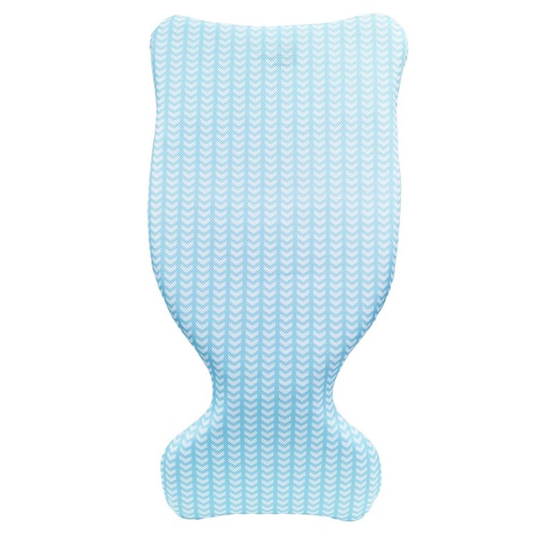 Unbranded Blue Saddle Pool Float with Chevron Pattern
