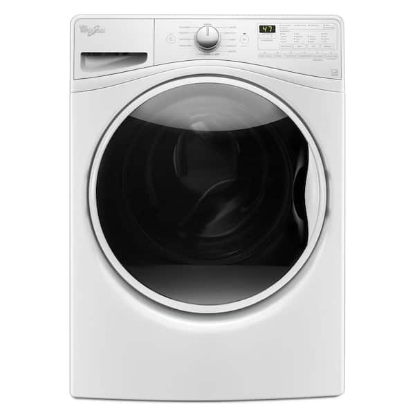 Whirlpool 4.5 cu. ft. High-Efficiency Stackable White Front Load Washing Machine with ColorLast, ENERGY STAR