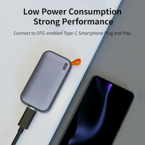Lukyamzn Portable SSD 2TB External Solid State Drives up to 1050MB