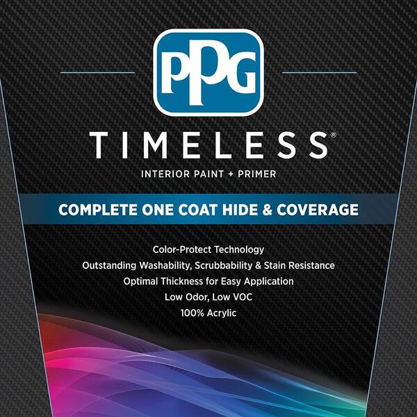 Glidden Diamond - 1 gal. #HDPPGCN30 Raindrop White Eggshell Interior One-Coat Paint with Primer