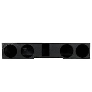8 in. Quad Port Subwoofer Box for GMC and Chevy Crew Cab