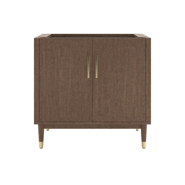 Sawyer 36 in. Bath Vanity Cabinet without Top in Mocha Birch