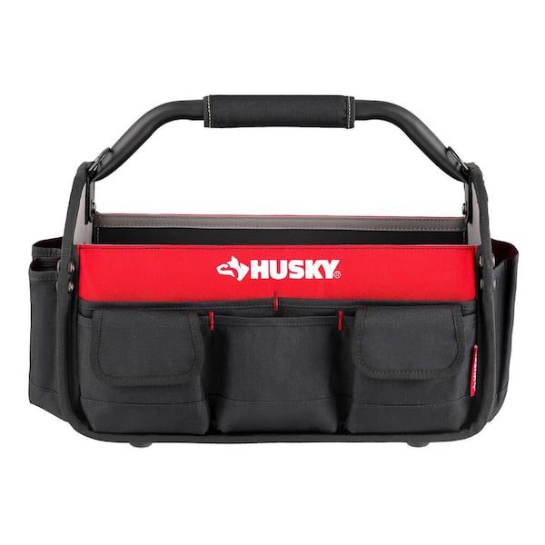 17 in. 18 Pocket Open Top Tool Bag