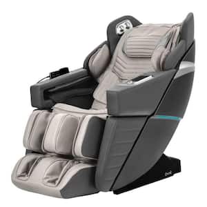 Otamic Pro Signature Taupe 3D Zero-Gravity Massage Chair with Voice Control, Heat Therapy, and L-Track- Taupe
