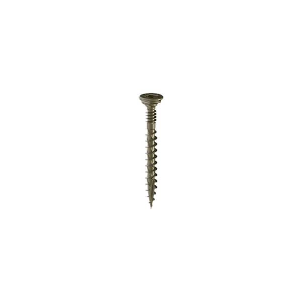 Grabber 8 in. x 1-1/4 in. 1 lb. Lox 2 Flat Scavenger Head GrabberGard Coarse Thread (Approximately 194-Pieces)