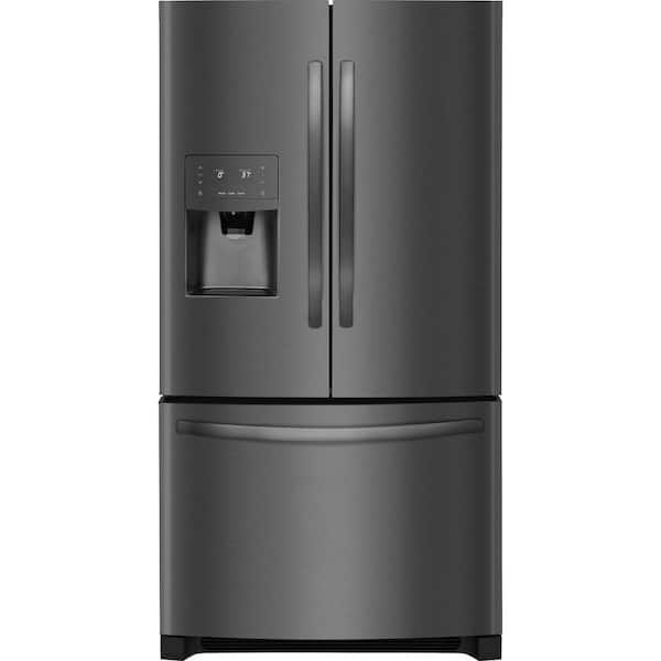 Frigidaire 22 cu. ft. French Door Refrigerator in Black Stainless Steel Counter Depth ENERGY STAR